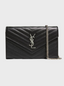 Parisian Luxe Envelope Bag – Mini Red Chain