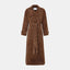 Autumn Luxe Suede Coat